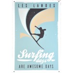 AF14- Lot de 5 Affiches Surf Les Landes- 20x30cm